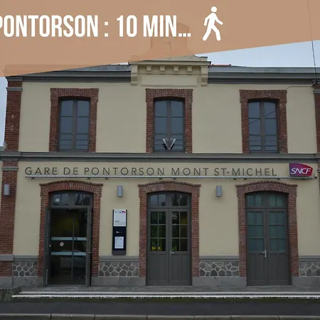 Aux Berges Du Mont - 10 Min Mont-saint-michel, Jardin & Parking 뽕또흑송