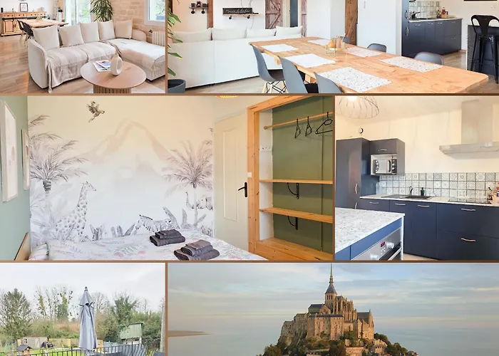 Aux Berges Du Mont - 10 Min Mont-saint-michel, Jardin & Parking * 蓬托尔松