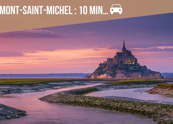 Aux Berges Du Mont - 10 Min Mont-saint-michel, Jardin & Parking Daire